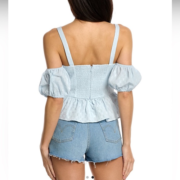 BCBG Eyelet Top - Picture 2 of 4